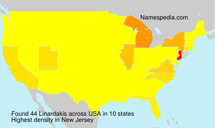 Surname Linardakis in USA Surname Linardakis in USA