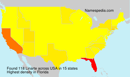 Surname Linarte in USA Surname Linarte in USA
