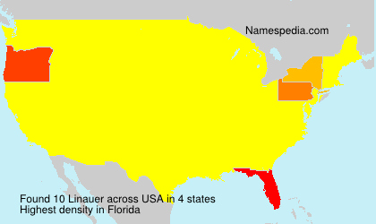 Surname Linauer in USA Surname Linauer in USA