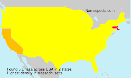 Surname Linaza in USA Surname Linaza in USA