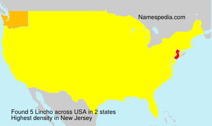 Surname Lincho in USA Surname Lincho in USA