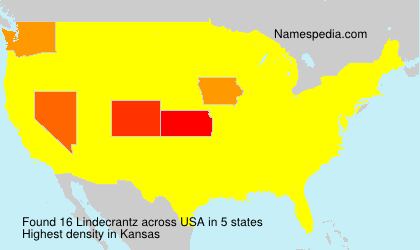 Surname Lindecrantz in USA Surname Lindecrantz in USA