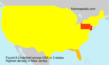 Surname Lindefjeld in USA Surname Lindefjeld in USA