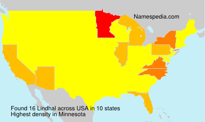 Surname Lindhal in USA Surname Lindhal in USA