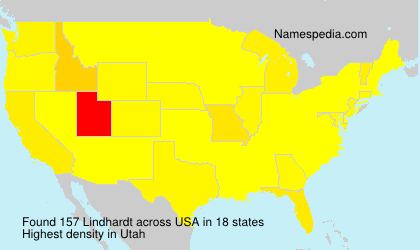 Surname Lindhardt in USA Surname Lindhardt in USA