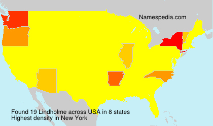 Surname Lindholme in USA Surname Lindholme in USA