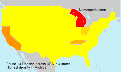 Surname Lindisch in USA Surname Lindisch in USA