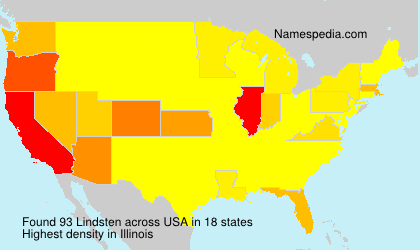 Surname Lindsten in USA Surname Lindsten in USA