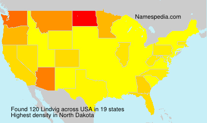Surname Lindvig in USA