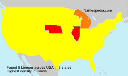 Surname Lineger in USA Surname Lineger in USA