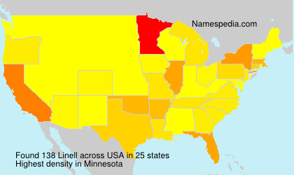 Surname Linell in USA Surname Linell in USA