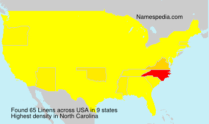 Surname Linens in USA Surname Linens in USA