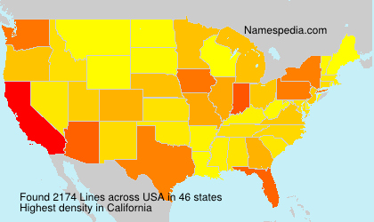Surname Lines in USA Surname Lines in USA
