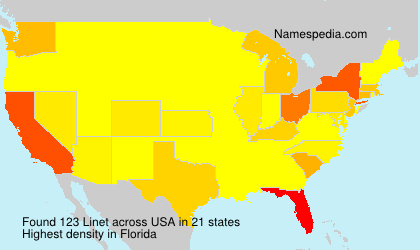Surname Linet in USA Surname Linet in USA