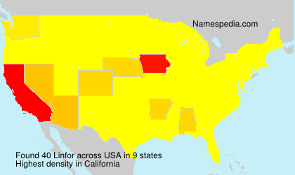 Surname Linfor in USA Surname Linfor in USA