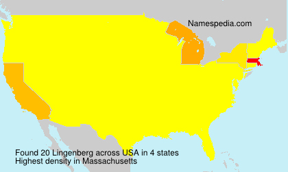 Surname Lingenberg in USA Surname Lingenberg in USA