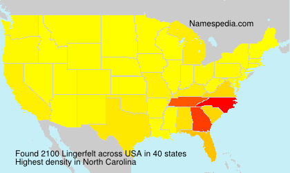 Surname Lingerfelt in USA Surname Lingerfelt in USA
