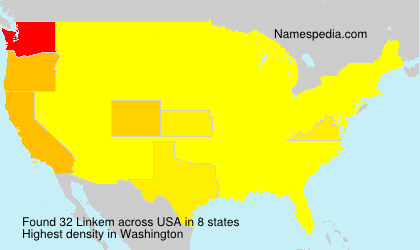 Surname Linkem in USA Surname Linkem in USA
