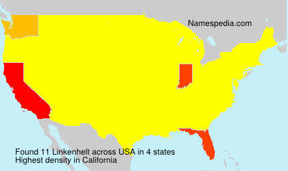 Surname Linkenhelt in USA Surname Linkenhelt in USA