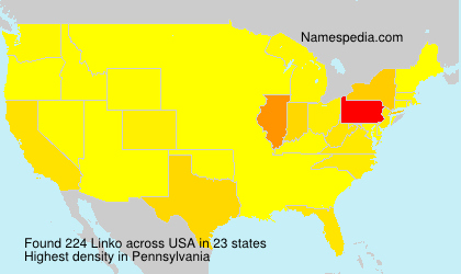 Surname Linko in USA Surname Linko in USA