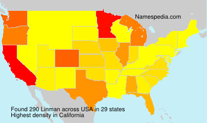 Surname Linman in USA Surname Linman in USA