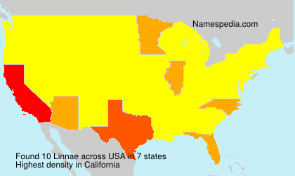 Surname Linnae in USA Surname Linnae in USA