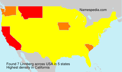 Surname Linnberg in USA