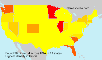 Surname Linnerud in USA Surname Linnerud in USA