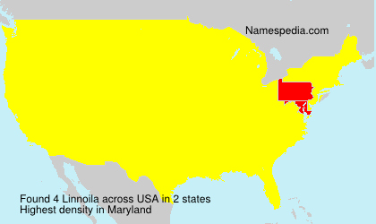 Surname Linnoila in USA Surname Linnoila in USA