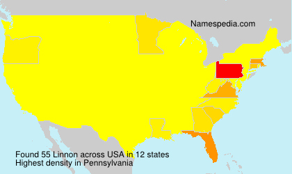 Surname Linnon in USA Surname Linnon in USA