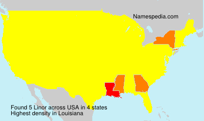 Surname Linor in USA Surname Linor in USA
