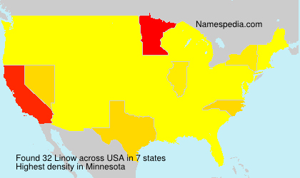 Surname Linow in USA Surname Linow in USA