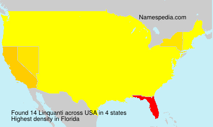 Surname Linquanti in USA Surname Linquanti in USA