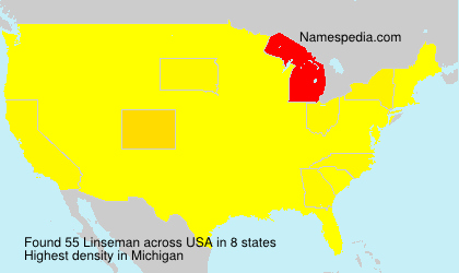Surname Linseman in USA