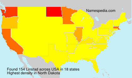 Surname Linstad in USA Surname Linstad in USA