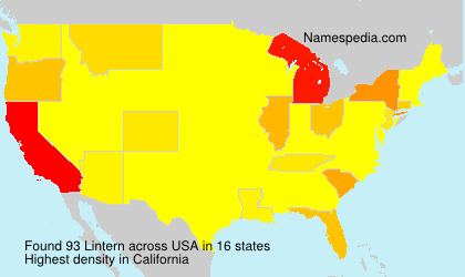 Surname Lintern in USA Surname Lintern in USA