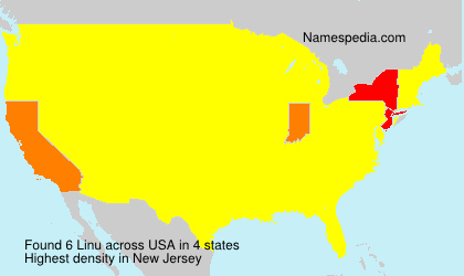 Surname Linu in USA Surname Linu in USA