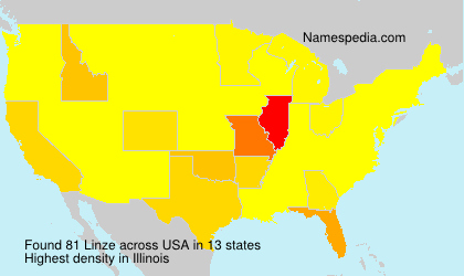 Surname Linze in USA Surname Linze in USA