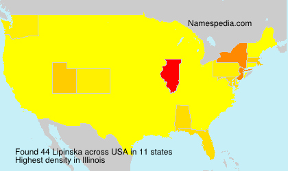 Surname Lipinska in USA Surname Lipinska in USA