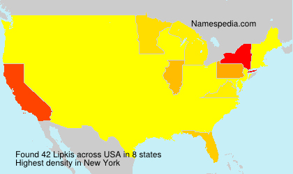 Surname Lipkis in USA Surname Lipkis in USA