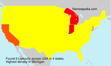 Surname Lipkovitz in USA Surname Lipkovitz in USA