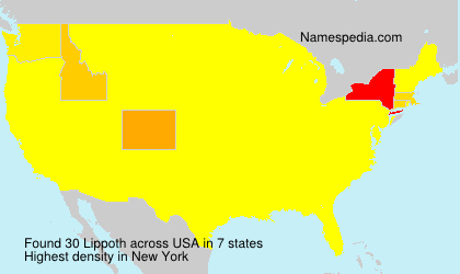 Surname Lippoth in USA Surname Lippoth in USA