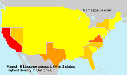 Surname Lippuner in USA Surname Lippuner in USA