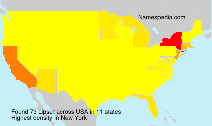 Surname Lipset in USA Surname Lipset in USA