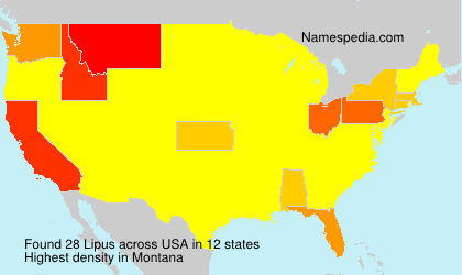 Surname Lipus in USA Surname Lipus in USA