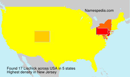 Surname Lischick in USA Surname Lischick in USA