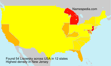 Surname Lisowsky in USA Surname Lisowsky in USA