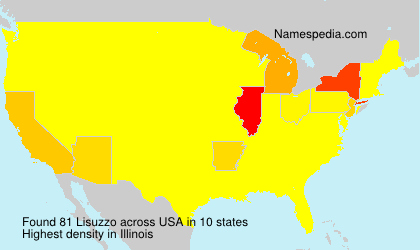 Surname Lisuzzo in USA Surname Lisuzzo in USA