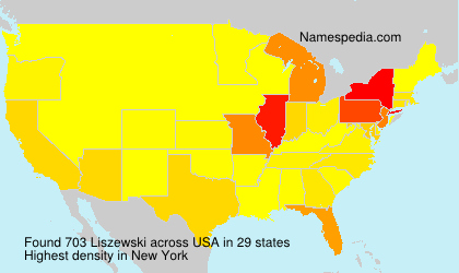 Surname Liszewski in USA Surname Liszewski in USA