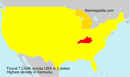 Surname Litafik in USA Surname Litafik in USA